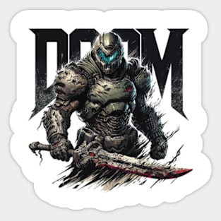 Doom Guy Sticker